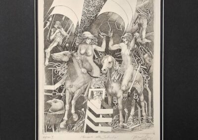 „Chanson dla Infantki” Miedzioryt