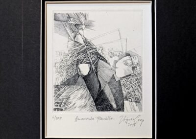 „Amazonka-Pianistka” Miedzioryt