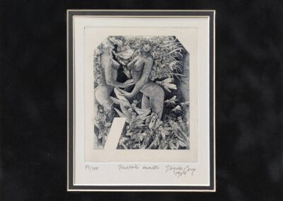 „Pasterki Owadów” Miedzioryt