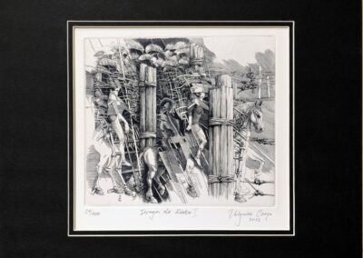 ” Droga do Kyoto I ” Miedzioryt