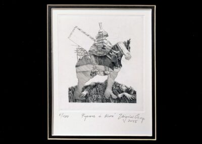 „Rycerz i Koń” Miedzioryt